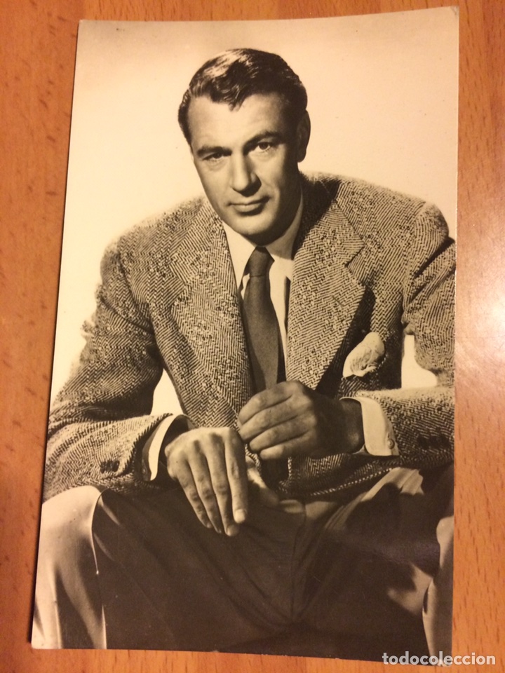 Cine: Antigua postal de gary cooper