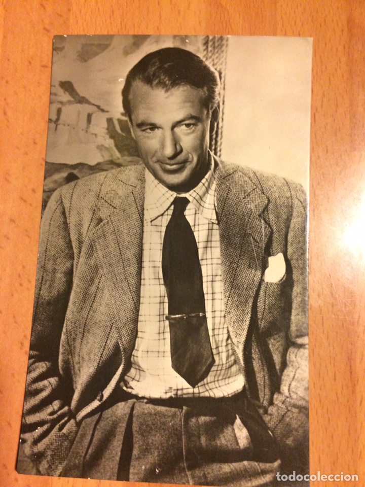 Cine: Antigua postal de Gary cooper