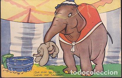 Cine: POSTAL WALT DISNEY DUMBO