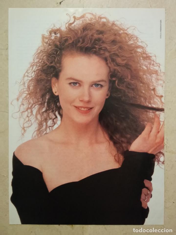 Cine: ANTIGUA LAMINA ACARTONADA -A4- NICOLE KIDMAN - 80S