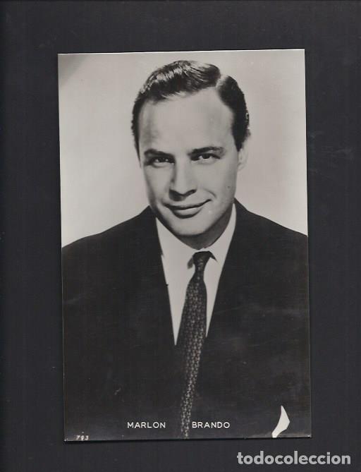 Cine: Postal actor de cine. Marlon Brando