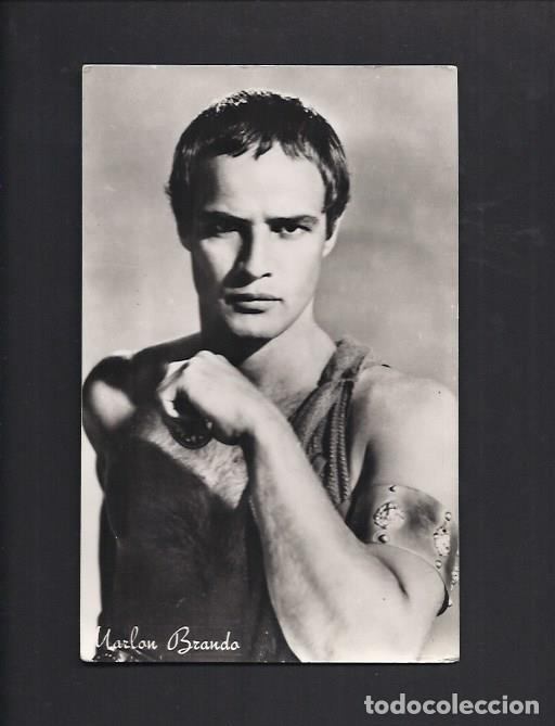 Cine: Postal actor de cine. Marlon Brando