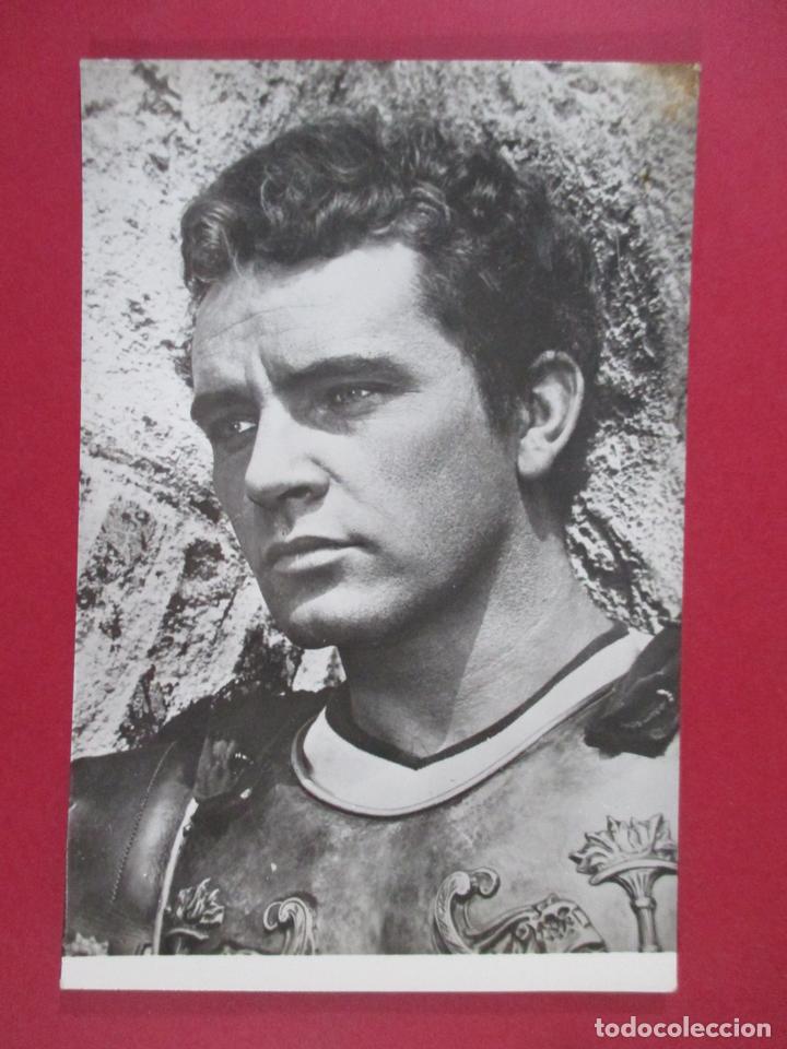 Cine: RICHARD BURTON, CLEOPATRA CINE , POSTAL ACTOR , ANTIGUA , ORIGINAL , PCA 1730