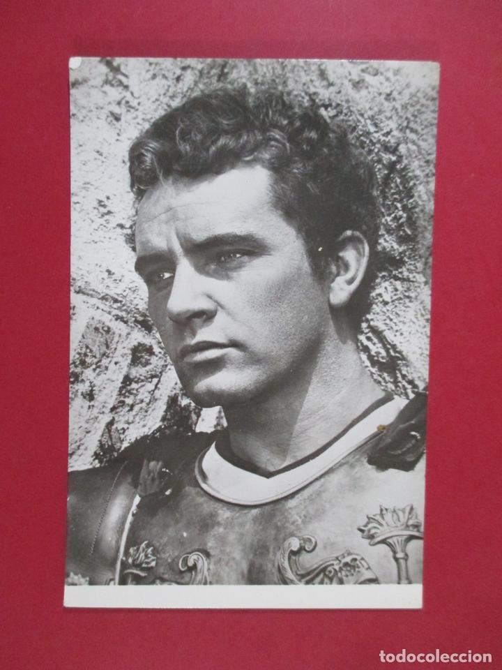 Cine: RICHARD BURTON, CLEOPATRA CINE , POSTAL ACTOR , ANTIGUA , ORIGINAL , PCA 1738