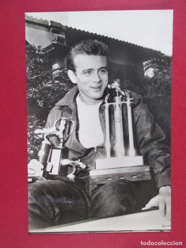 Cine: JAMES DEAN, AL ESTE DEL EDEN, CINE , POSTAL ACTOR , ANTIGUA , ORIGINAL , PCA 1760