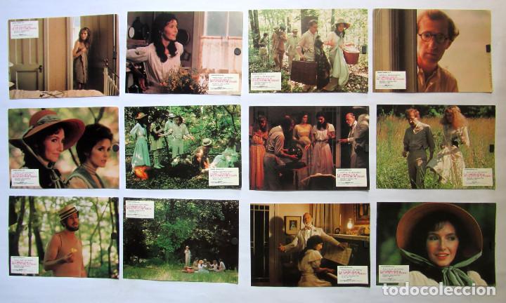 Cinema: La comedia sexual de una noche de verano.12 fotocromos originales de la pelicula. 34 x 24 cms.