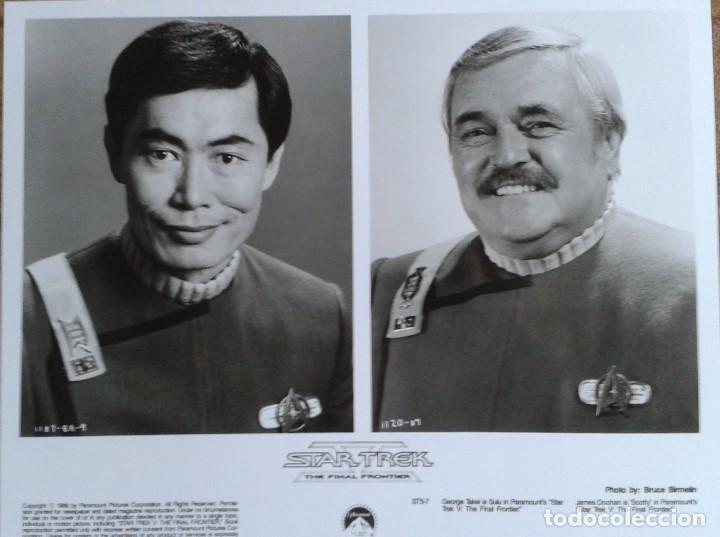 Cine: STAR TREK V. GEORGE TAKEI, JAMES DOOHAN