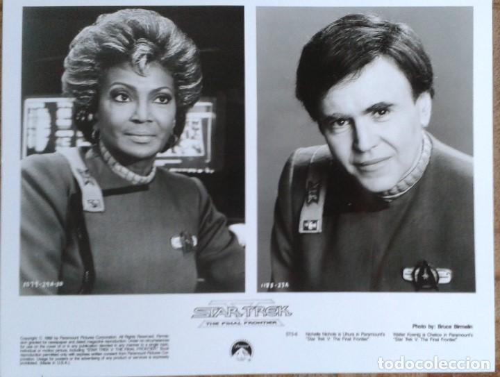 Cine: STAR TREK V. NICHELLE NICHOLS, WALTER KOENIG