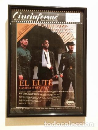 Cine: LAMINA ENMARCABLE -A4- El Lute Camina o Revienta - Victoria Abril Imanol Arias