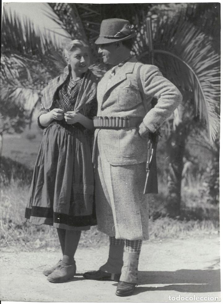 Cinema: F26204 LINA YEGROS GABRIEL ALGARA MANOLENKA FOTO B/N ORIGINAL ESPA&Ntilde;OLA