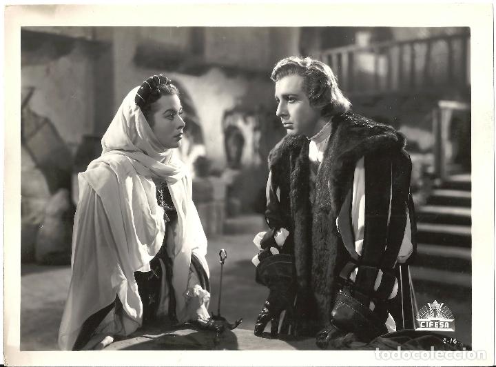 Cinema: F26216 AURORA BAUTISTA FERNANDO REY LOCURA DE AMOR FOTO CIFESA B/N ORIGINAL ESPA&Ntilde;OLA
