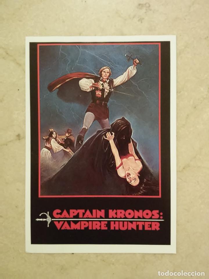 Cine: FICHA COLECCIONABLE -10*15- CAPITAN KRONOS CAZADOR DE VAMPIROS - ALBUM - TERROR