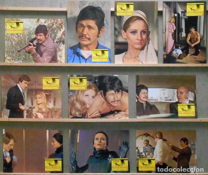 Cine: XU54 CIUDAD VIOLENTA CHARLES BRONSON SET 10 FOTOCROMOS ORIGINAL ESTRENO