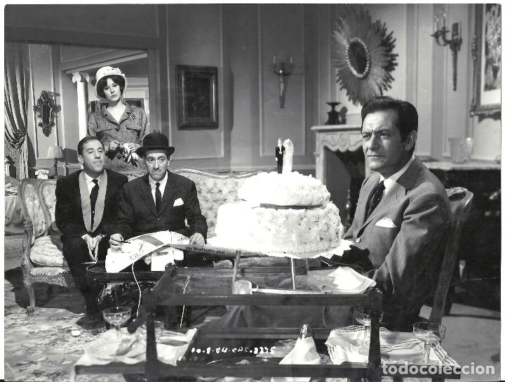 Cinema: F26298 ALBERTO CLOSAS ALFREDO LANDA JL LOPEZ VAZQUEZ FOTO B/N ORIGINAL ESPA&Ntilde;OLA