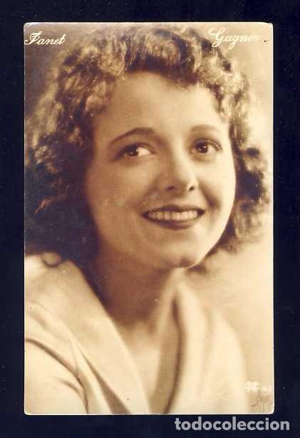 Cinema: Postal de artista cine: Janet Gaynor