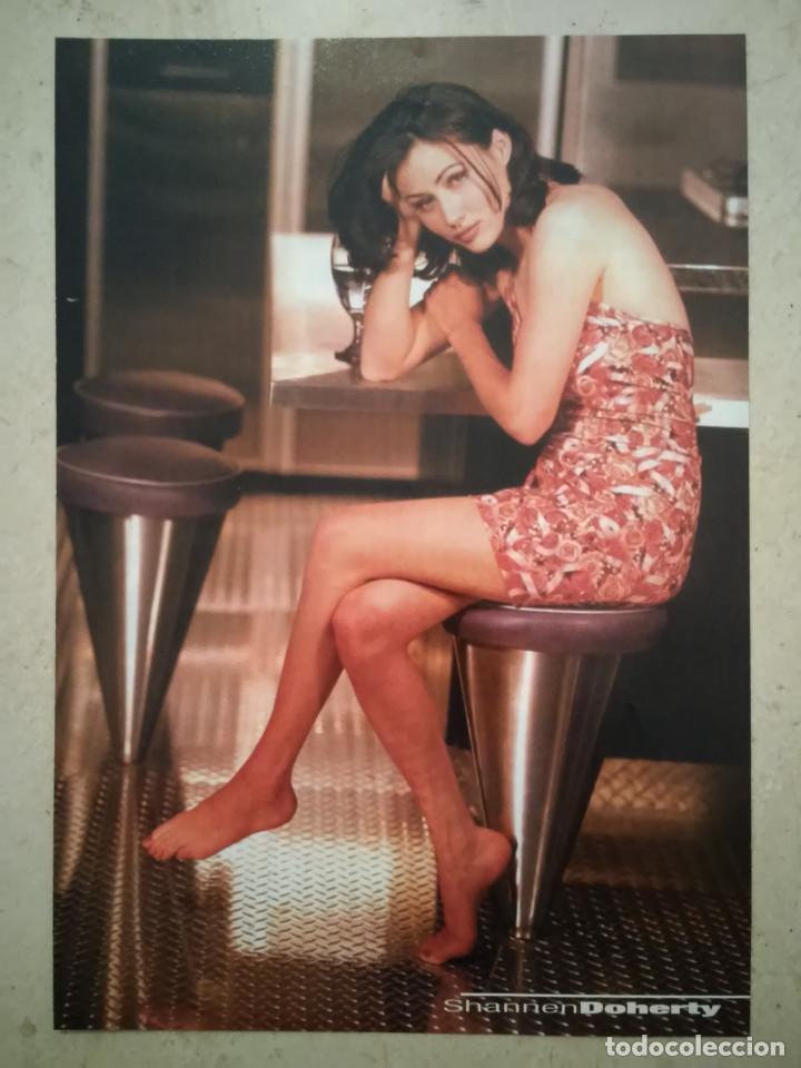 Cin&eacute;ma: FICHA COLECCIONABLE -A4- Shannen Doherty