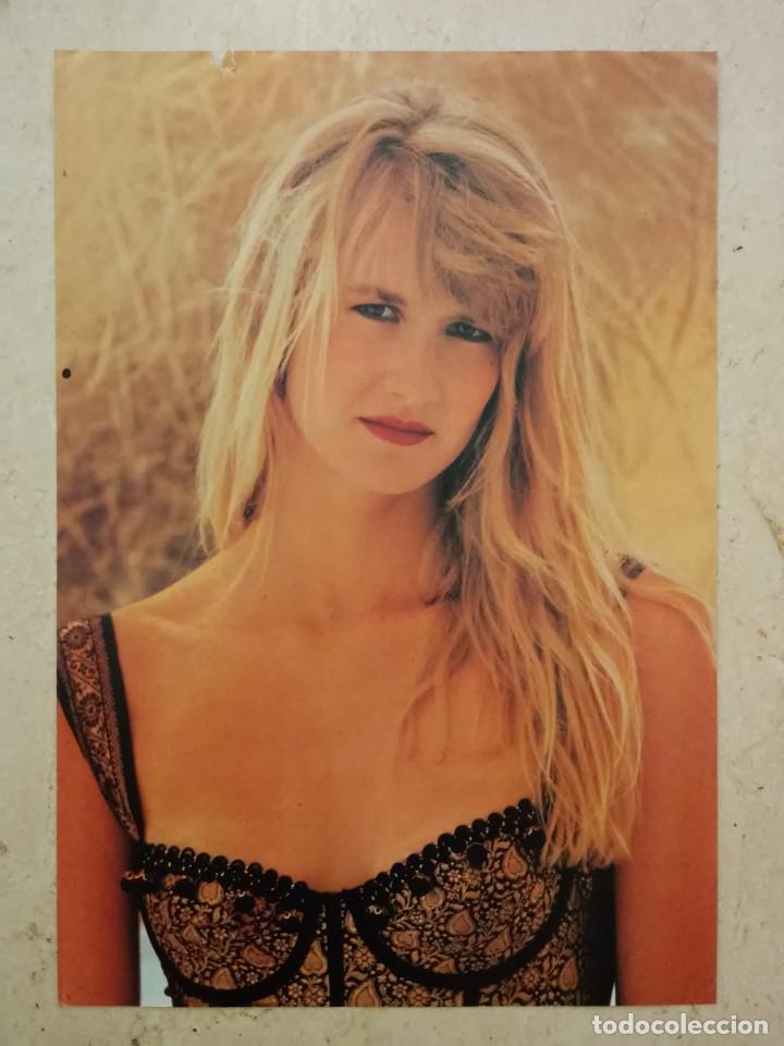 Cine: ANTIGUA FICHA COLECCIONABLE -A4- LAURA DERN - ENMARCABLE