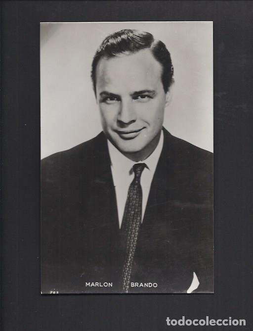 Cine: Postal actor de cine. Marlon Brando