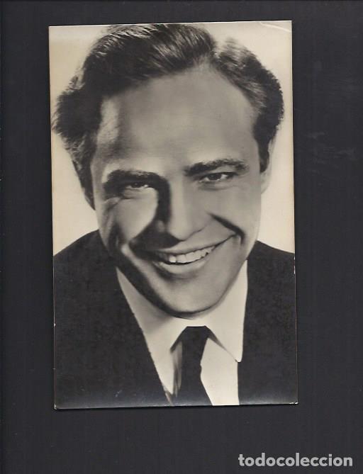 Cine: Postal actor de cine. Marlon Brando