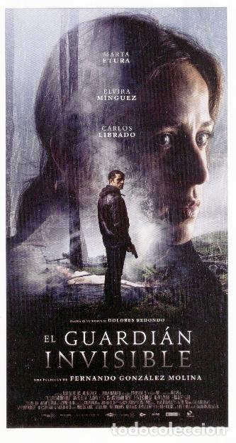 Cine: EL GUARDI&Aacute;N INVISIBLE (20 X 10,5 CM.) - PUBLICIDAD, FORMATO HOJA SIMPLE