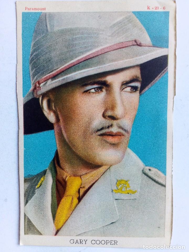 Cine: GARY COOPER FOTOGRAF&Iacute;A ORIGINAL DE PARAMOUNT 9X14 cms (K-23-6)