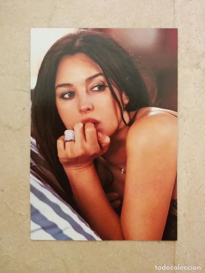 Cine: TARJETA PAPEL -10*15- Monica Bellucci - COLE