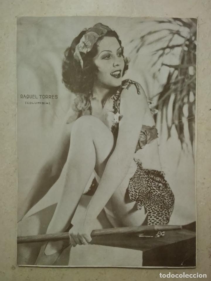 Cinema: ANTIGUO ANUNCIO ENCARTONADO -A4- RAQUEL TORRES