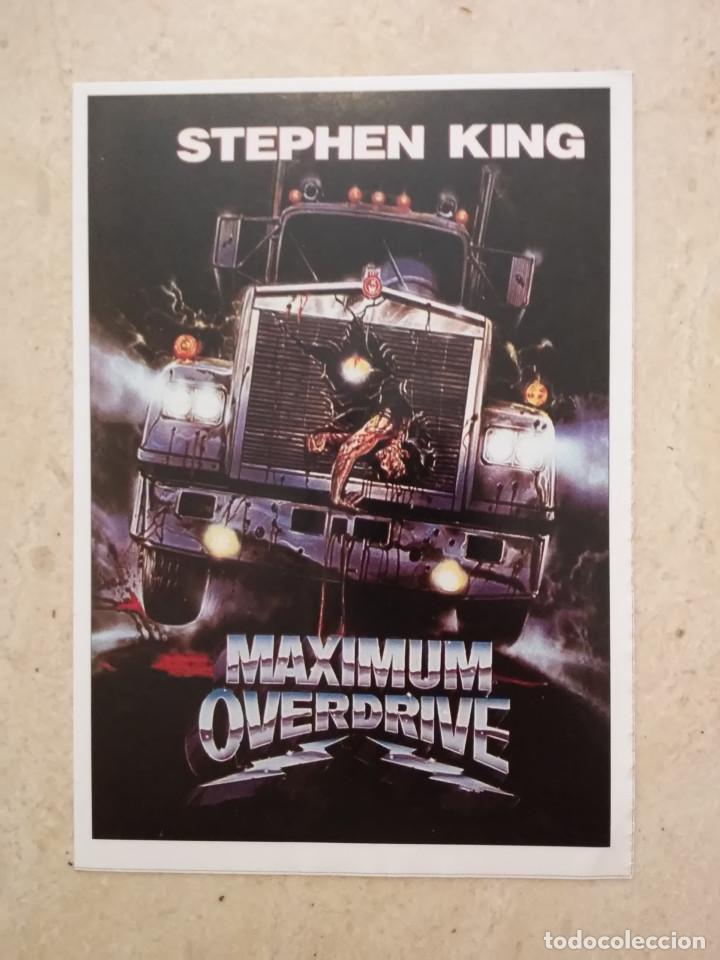 Cine: FICHA COLECCIONABLE -10*15- LA REBELION DE LAS MAQUINAS - ALBUM - TERROR - STEPHEN KING