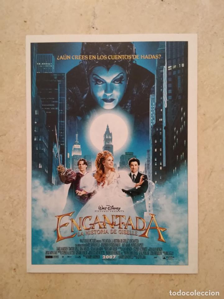 Cine: FICHA COLECCIONABLE -10*15- ENCANTADA LA HISTORIA DE GISELLE - WALT DISNEY