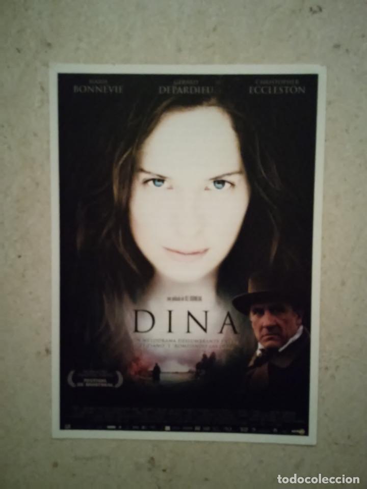 Cine: FICHA COLECCIONABLE -10*15- DINA - Maria Bonnevie - G&eacute;rard Depardieu
