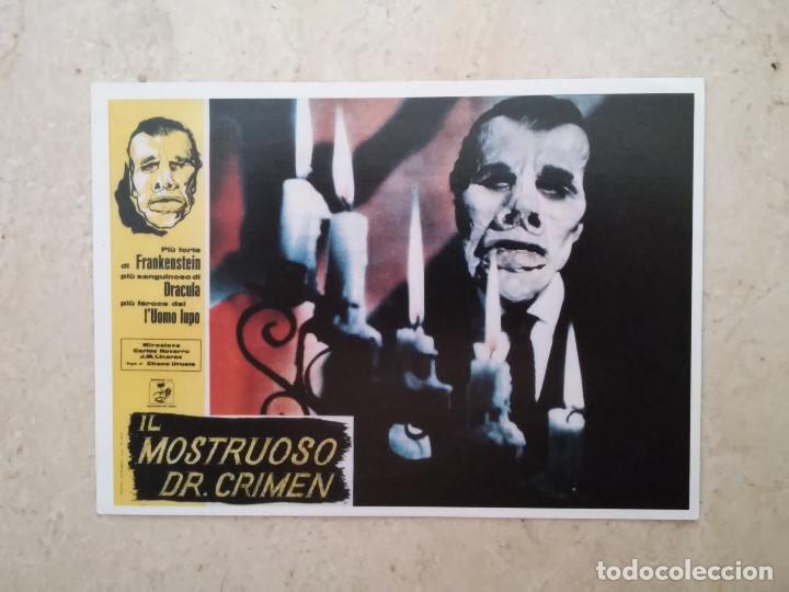 Cine: TARJETA ACARTONADA -9*13- El Monstruo Resucitado - ALBUM - TERROR