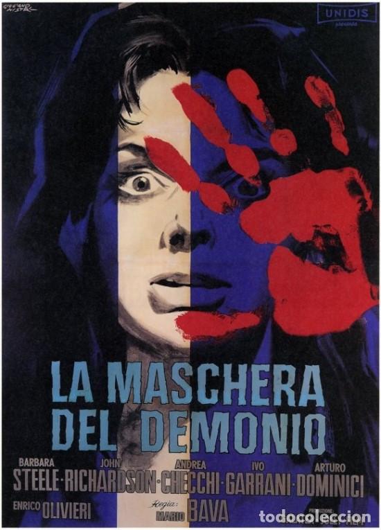 Cine: FICHA COLECCIONABLE -10*15- LA MASCARA DEL DEMONIO - ALBUM - TERROR - MARIO BAVA