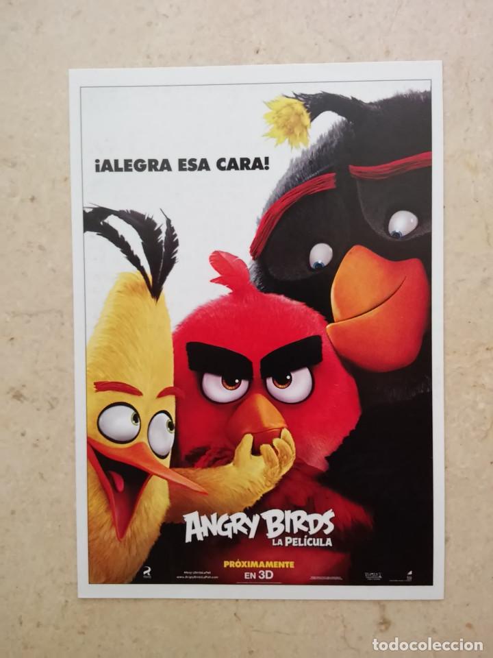 Cine: FICHA COLECCIONABLE -10*15- ANGRY BIRDS LA PELICULA - ANIMACION - DIBUJOS ANIMADOS