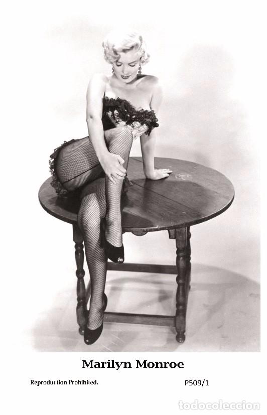 Cine: MARILYN MONROE - Film star Pin Up PHOTO POSTCARD- Publisher Swiftsure 2000 (P509/1)