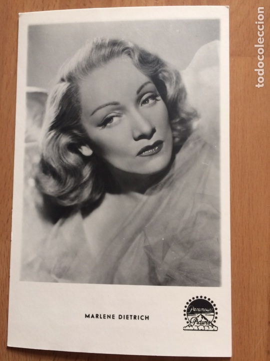 Cine: Antigua postal de marlene dietrich