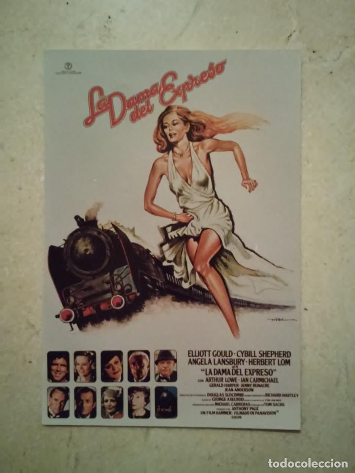 Cine: FOTO -10*15- LA DAMA DEL EXPRESO - ALBUM - CYBILL SHEPHERD - HAMMER FILMS