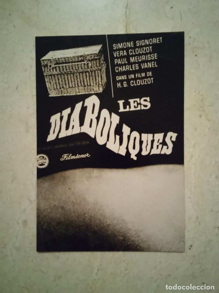 Cine: FOTO -10*15- LAS DIABOLICAS - ALBUM - SIMONE SIGNORET - TERROR