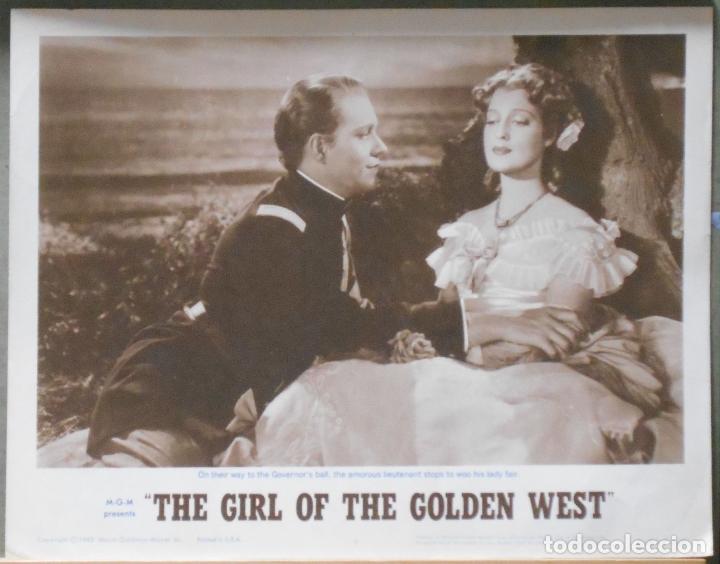 Cine: LCJ 894 LA CIUDAD DE ORO JEANETTE MACDONALD NELSON EDDY LOBBY CARD ORIGINAL AMERICANO