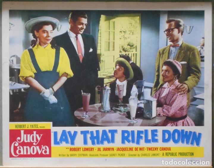 Cine: LCJ 928 LAY THAT RIFLE DOWN JUDY CANOVA ROBERT LOWERY LOBBY CARD ORIGINAL AMERICANO