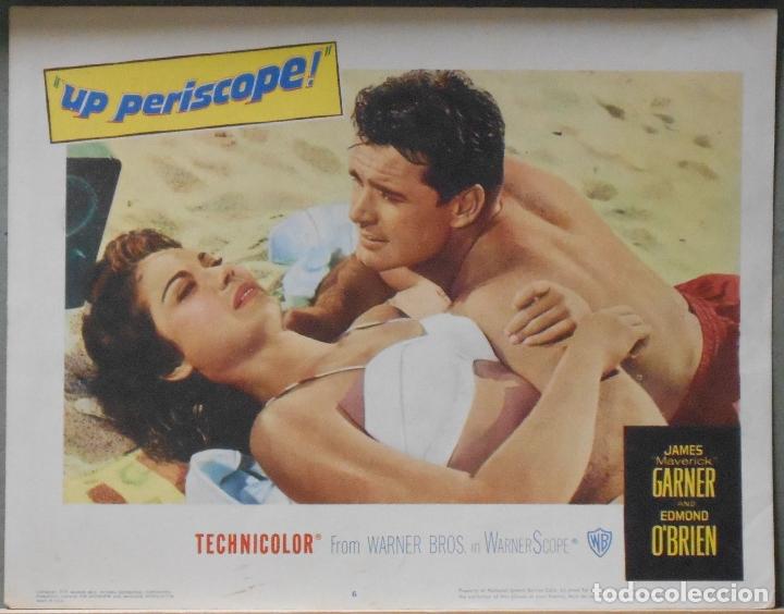 Cinema: LCJ 932 INFIERNO BAJO LAS AGUAS JAMES GARNER ANDRA MARTIN LOBBY CARD ORIGINAL AMERICANO