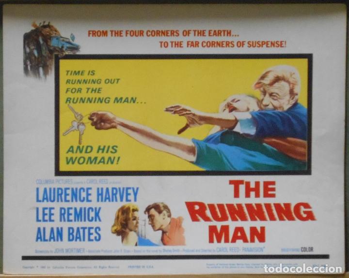 Cine: LCJ 934 EL PRECIO DE LA MUERTE LEE REMICK LAURENCE HARVEY TITLE LOBBY CARD ORIGINAL AMERICANO