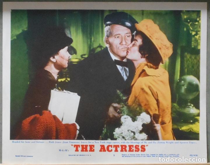 Cinema: LCJ 938 THE ACTRESS JEAN SIMMONS SPENCER TRACY LOBBY CARD ORIGINAL AMERICANO