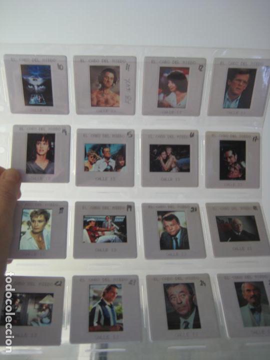 Cine: DIAPOSITIVAS prensa EL CABO DEL MIEDO ROBERT DE NIRO JULIETTE LEWIS GREGORY PECK JESSICA LANGE