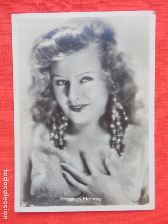 Cine: lilian harvey, impecable postal original
