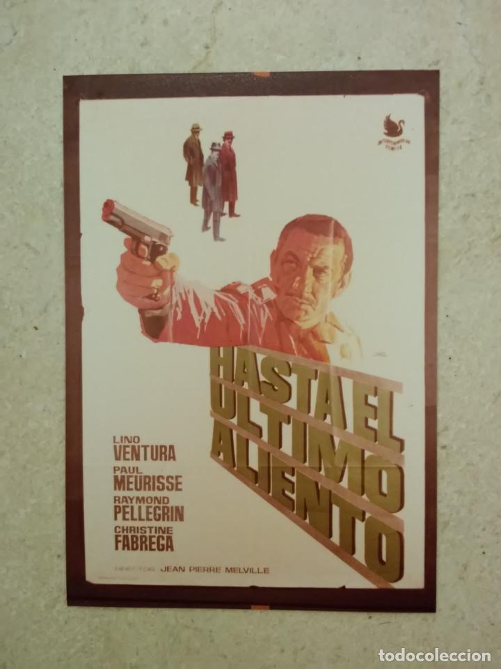 Cine: FOTO -9*13- HASTA EL ULTIMO ALIENTO - LINO VENTURA - THRILLER CINE FRANCES