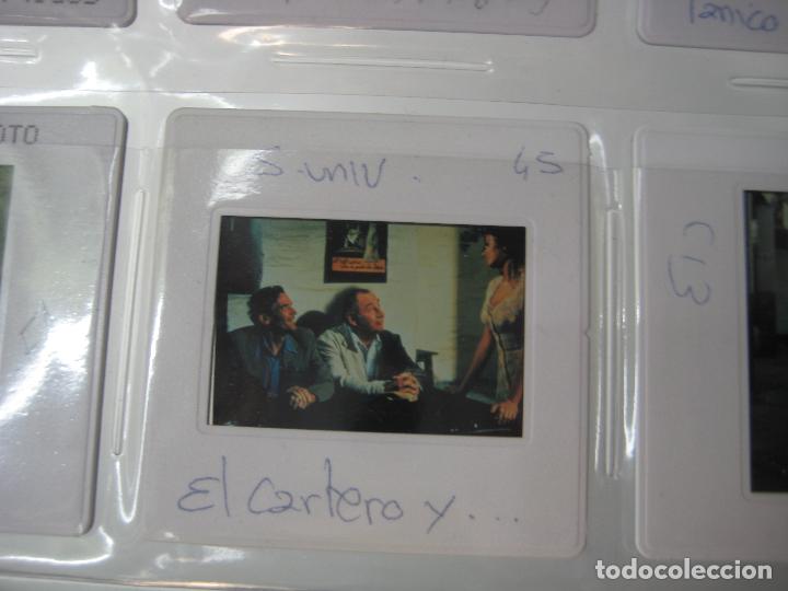 Cine: Diapositiva slide promocional para prensa - EL CARTERO Y PABLO NERUDA - IL POSTINO -