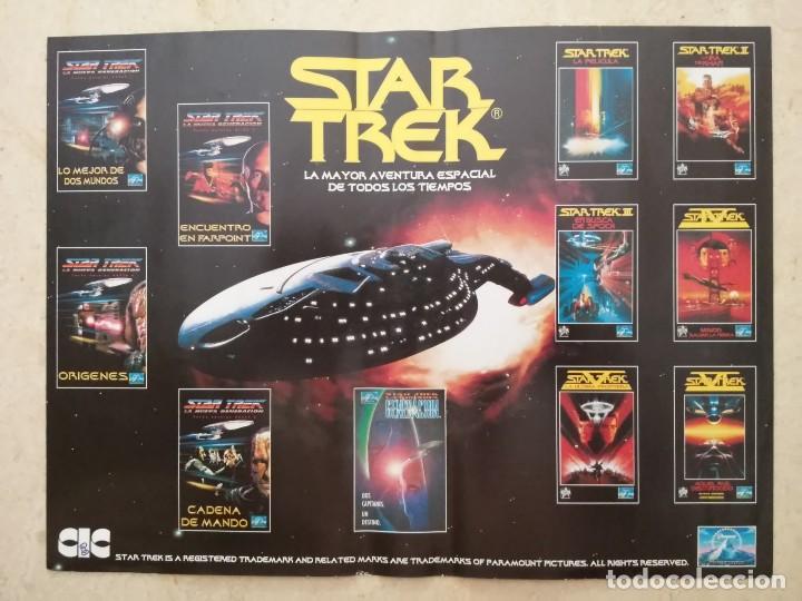 Cine: PUBLICIDAD ORIGINAL -A4- STAR TREK UNIFICACION - COLE - ENTERPRISE - LA NUEVA GENERACION