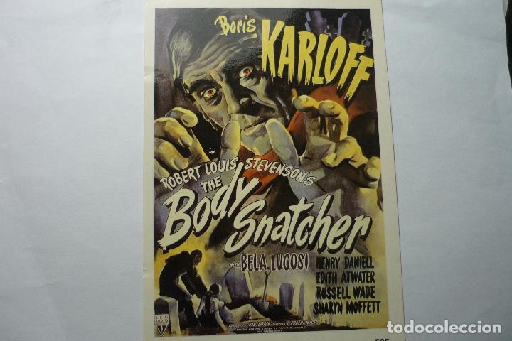 Cine: POSTAL CARTEL EXTRANJERO EL LADRON DE CADAVERES - B.KARLOFF