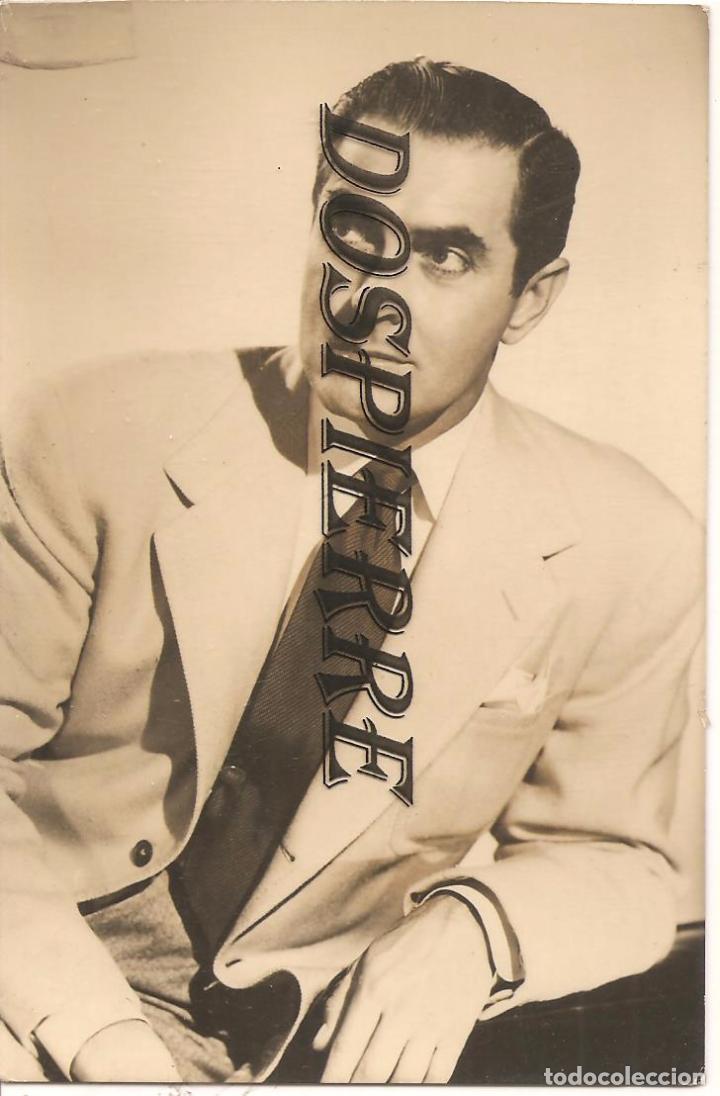 Cinema: FOTO-POSTAL, TYRONE POWER, ACTOR DE -EDDY DUCHIN-, ESCRITA