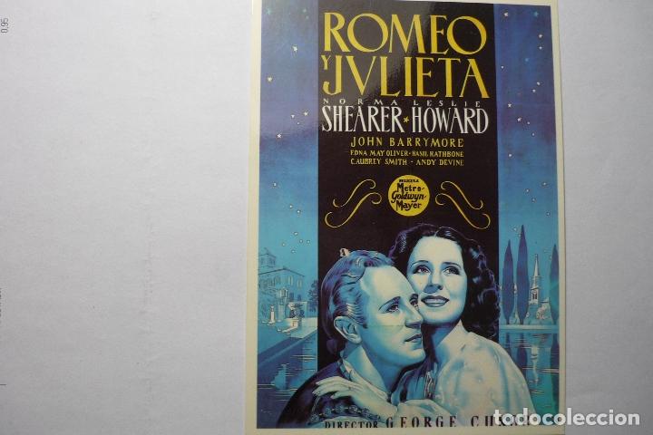 Cine: POSTAL ROMEO Y JULIETA- LESLIE HOWARD